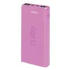 SBS TTBB10000FASTP batteria portatile Polimeri di litio (LiPo) 10000 mAh Rosa
