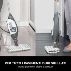 SCOPA A VAPORE 2 IN 1 SHARK KLIK 'N' FLIP CON STEAM BLASTER S6005EU