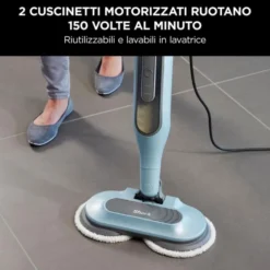 SCOPA A VAPORE SHARK STEAM & SCRUB CON PANNI ROTANTI S6002EU