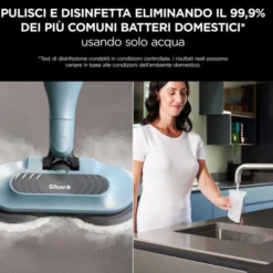SCOPA A VAPORE SHARK STEAM & SCRUB CON PANNI ROTANTI S6002EU