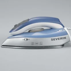 Severin - BA 3234 - Ferro da stiro a secco e a vapore 1000 Watt- Blu e Argento