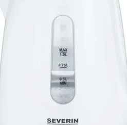 Severin WK 3411 bollitore elettrico 1 L 2200 W Bianco