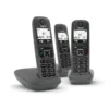 SIEMENS Gigaset AS490 Trio Telefono analogico/DECT Identificatore di chiamata Nero