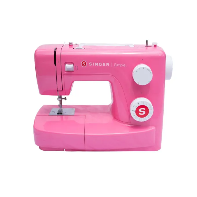 Singer MC Simple 3223 Rosa Macchina per cucire semiautomatica, 23 programmi, ampiezza punto 5mm, 23 schemi di cucito - Rosa
