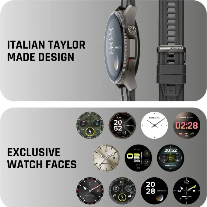 Smartwatch ZERO AMOLED 1.43" BLUETOOTH MOMO DESIGN