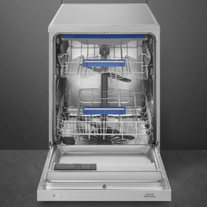 SMEG - Lavastoviglie LVS342CQSX Classe C 14 coperti - Argento