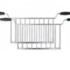 Smeg, 2 Pinze per Tostapane TSSR02, Griglia e Fondo Contenitivo in Acciaio, Maniglie in Plastica ad Alta Resistenza Termica, Compatibile con Tostapane Smeg TSF02, 434x32x173 mm