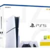 Sony PlayStation 5 E Chassis Slim + 2 DualSense White
