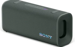 Sony ULT FIELD 3 - Speaker Bluetooth portatile con ULT POWER SOUND, batteria 24 ore, IP67, impermeabile, antipolvere, antiurto, tracolla staccabile, compatto - Blanco Marfil, Foresta Grigia