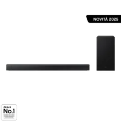 Soundbar Samsung 3.1 canali HW-B650F Q-Symphony Dolby Audio Bluetooth HDMI ARC