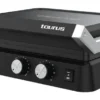 Taurus - Grill per panini 2600 W | 2-in-1 grill e piastra | Piastre antiaderenti senza PFOA 29x23 cm | Stair System | Dual Heat | Maniglia fredda al tatto | Vassoio raccogli-grassi | Timer 30 min