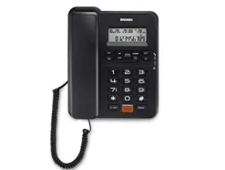 Telefono da ufficio Brondi Office Desk con Display Nero