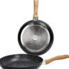 Tognana Premium Black, Set 2 Padelle da 24 e 28 cm