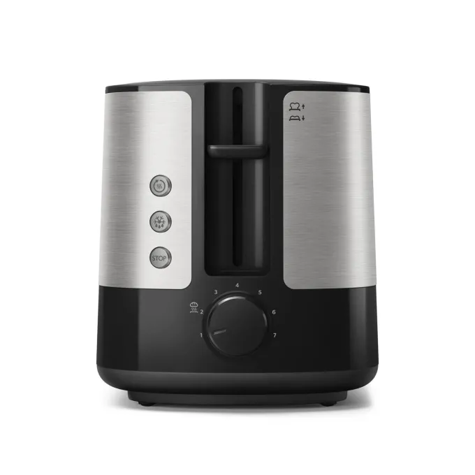 Tostapane Philips Viva Collection con alloggiamento extra ampio per fette spesse