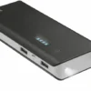 Trust 8713439216899 Caricabatterie Portatile 13000 mAh con 2 Porte USB