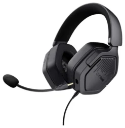 TRUST - Cuffie gaming multipiattaforma GXT492 CARUS Cablato A Padiglione Gaming Nero