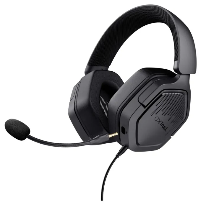 TRUST - Cuffie gaming multipiattaforma GXT492 CARUS Cablato A Padiglione Gaming Nero