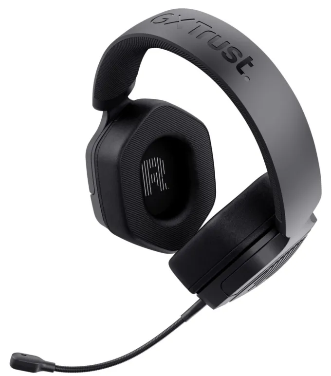 TRUST - Cuffie gaming multipiattaforma GXT492 CARUS Cablato A Padiglione Gaming Nero