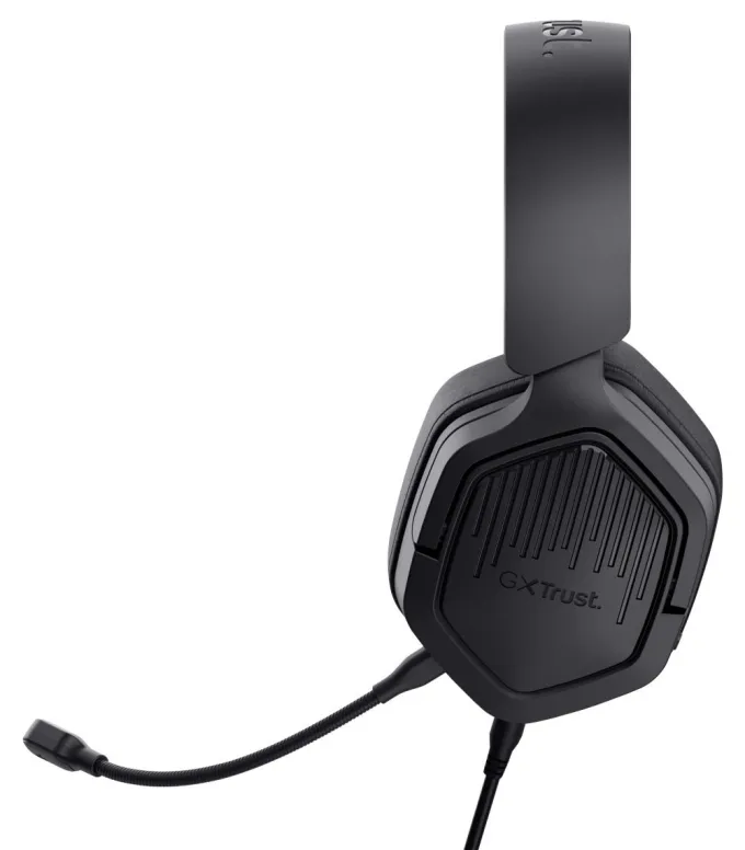 TRUST - Cuffie gaming multipiattaforma GXT492 CARUS Cablato A Padiglione Gaming Nero