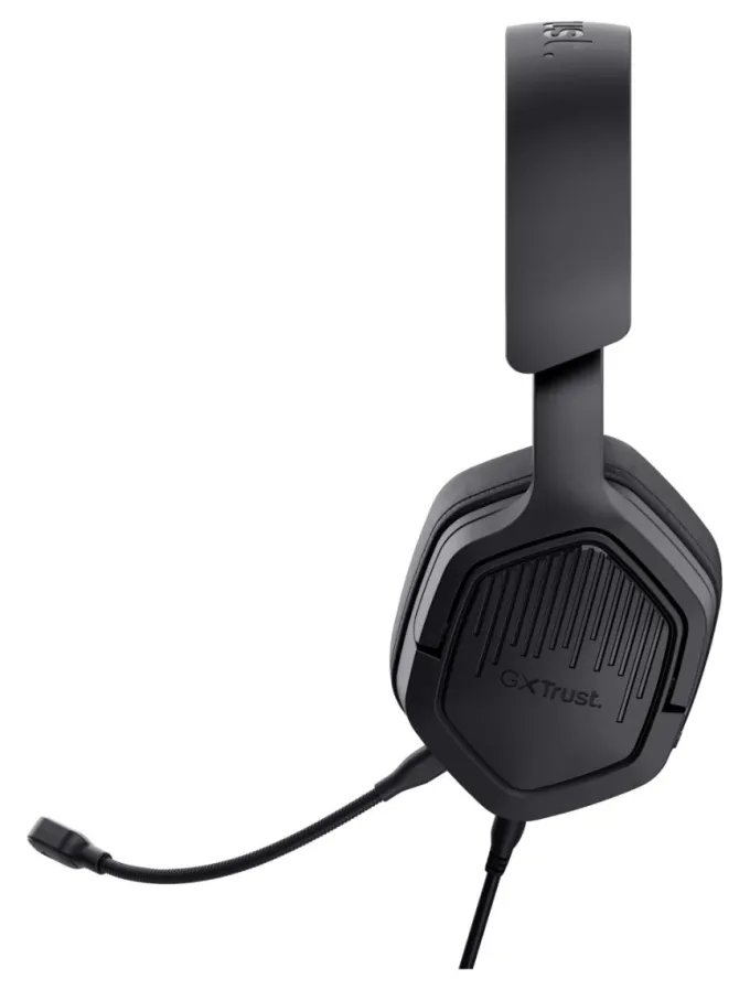 TRUST - Cuffie gaming multipiattaforma GXT492 CARUS Cablato A Padiglione Gaming Nero