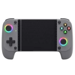 TRUST - Gaming GXT 735G Mylox Controller gaming per Smartphone, Xbox, PS5 - 25649, Bluetooth® 5.0, illuminazione LED RGB - Grigio