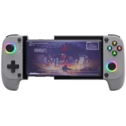 TRUST - Gaming GXT 735G Mylox Controller gaming per Smartphone, Xbox, PS5 - 25649, Bluetooth® 5.0, illuminazione LED RGB - Grigio