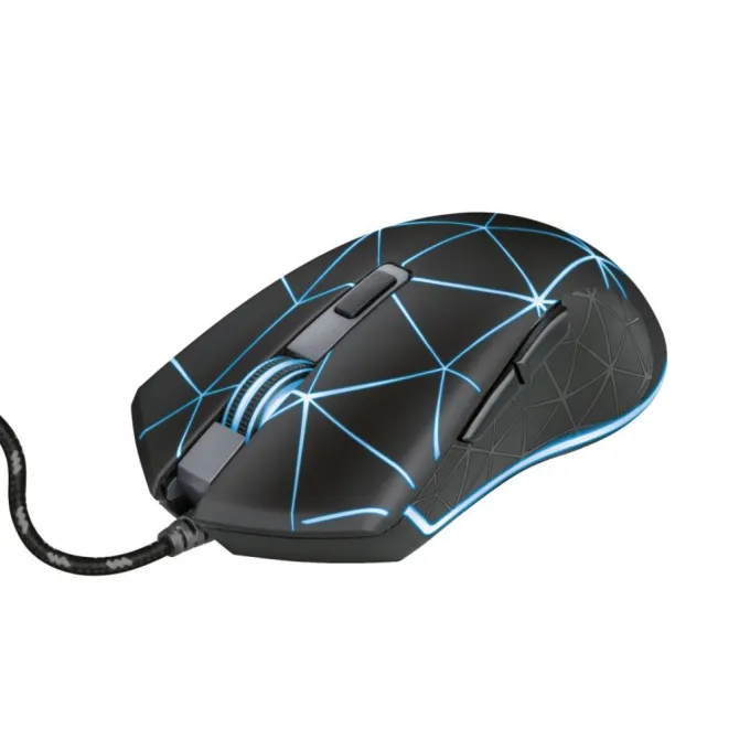 Trust GXT 133 Locx mouse Mano destra USB tipo A Ottico 4000 DPI