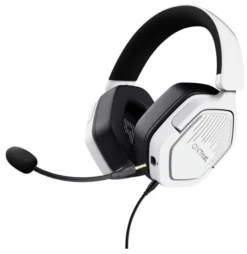 Trust GXT492W Carus cuffia Cablato A Padiglione Gaming Bianco