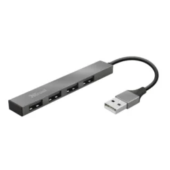 Trust Halyx USB 2.0 480 Mbit/s Alluminio
