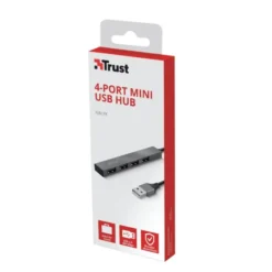 Trust Halyx USB 2.0 480 Mbit/s Alluminio