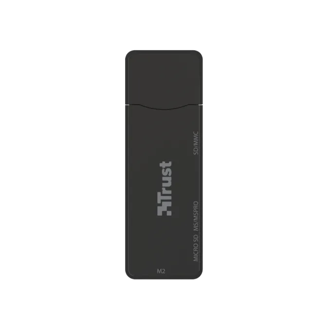 Trust NANGA lettore di schede USB 3.2 Gen 1 (3.1 Gen 1) Type-A Nero