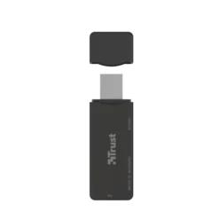 Trust NANGA lettore di schede USB 3.2 Gen 1 (3.1 Gen 1) Type-A Nero