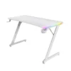 TRUST - Scrivania gaming illuminata a LED GXT709W, Luminus RGB, 120x60x76 cm, legno certificato FSC®
