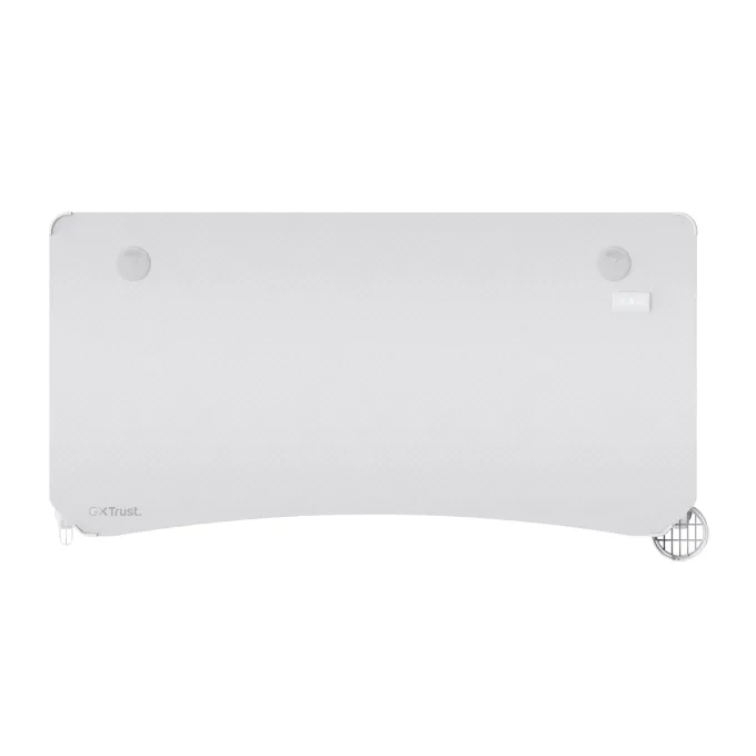 TRUST - Scrivania gaming illuminata a LED GXT709W, Luminus RGB, 120x60x76 cm, legno certificato FSC®