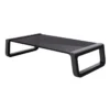 TRUST - Supporto per monitor MONTA GLASS MONITOR STAND, piastra superiore in vetro temperato, max 10 kg - Nero