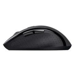 TRUST - SURA COMFORTABLE Mouse Wireless, 6 Pulsanti, Rotella di Scorrimento, 2 direzioni, risoluzione DPI 1200 - Nero