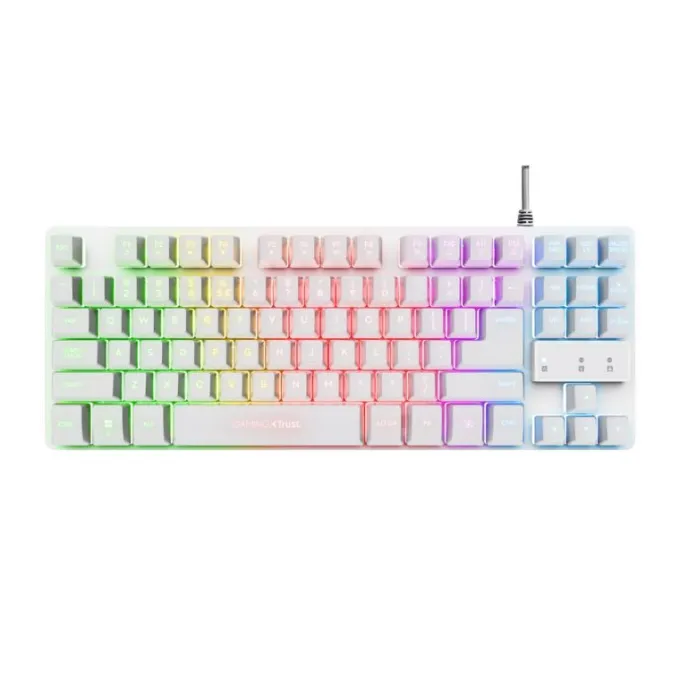 trust - TKL ILLUMINATED tastiera GXT 833W THADO - retroilluminata