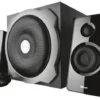 Trust Tytan 2.1 Subwoofer Speaker Set, Set di altoparlanti 2.1, 60W RMS - Nero