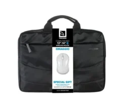 TUCANO - BORSA PER PC + MOUSE - NERO