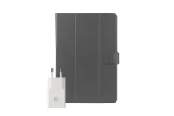 TUCANO - FACILE PLUS Cover per tablet, ebook e palmari, compatibilità universale - Nero