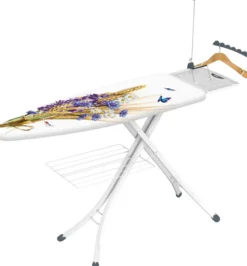 VILEDA - ASSE STIRO GOLDEN 130X44 Asse da Stiro in Acciaio, 126x45cm