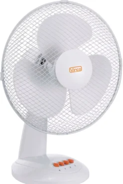 Vinco Ventilatore da tavolo 45W Bianco