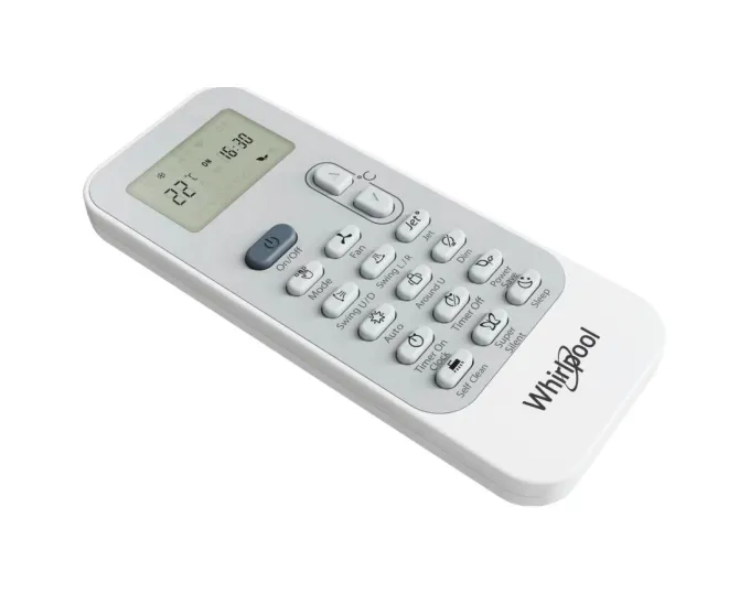 WHIRPOOL - SPICR318W - Condizionatore Fisso 18000 BTU, Classe A++/A+, tecnologia Inverter, Funzione 6° Senso - Bianco