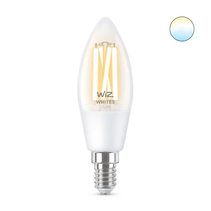 WiZ Filament chiaro C35 E14