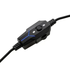 XTREME - BURIAN HEADSET PS5 Cuffia con microfono omnidirezionale, Archetto regolabile, lunghezza cavo 2 metri - Nero/Blu