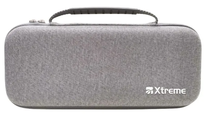 Xtreme - 97006 Custodia rigida per PS Portal, Sony EVA, interno effetto vellutato - Grigio
