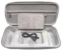 Xtreme - 97006 Custodia rigida per PS Portal, Sony EVA, interno effetto vellutato - Grigio