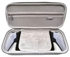 Xtreme - 97006 Custodia rigida per PS Portal, Sony EVA, interno effetto vellutato - Grigio