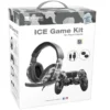 XTREME - ICE GAME KIT CUFFIA+PAD-Camouflage Grigio