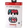 XTREME 95617 - Kit Grip & Wheel Coppia di Volanti e Coppia di Joypad per Nintendo Switch